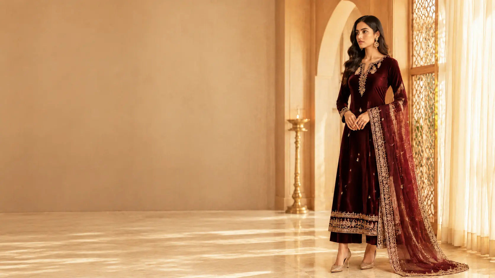 Elegant Pakistani party wear collection